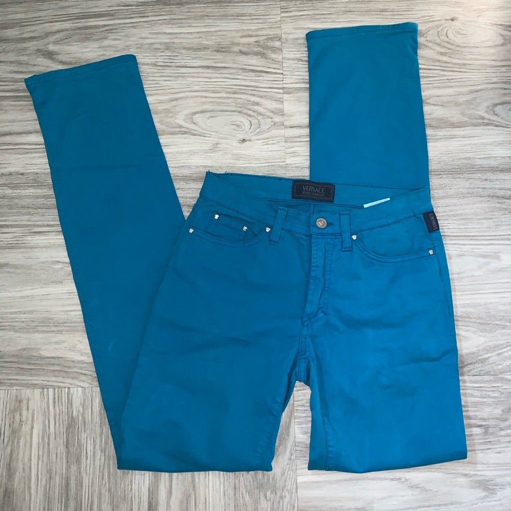 VINTAGE AUTHENTIC VERSACE BLUE JEANS